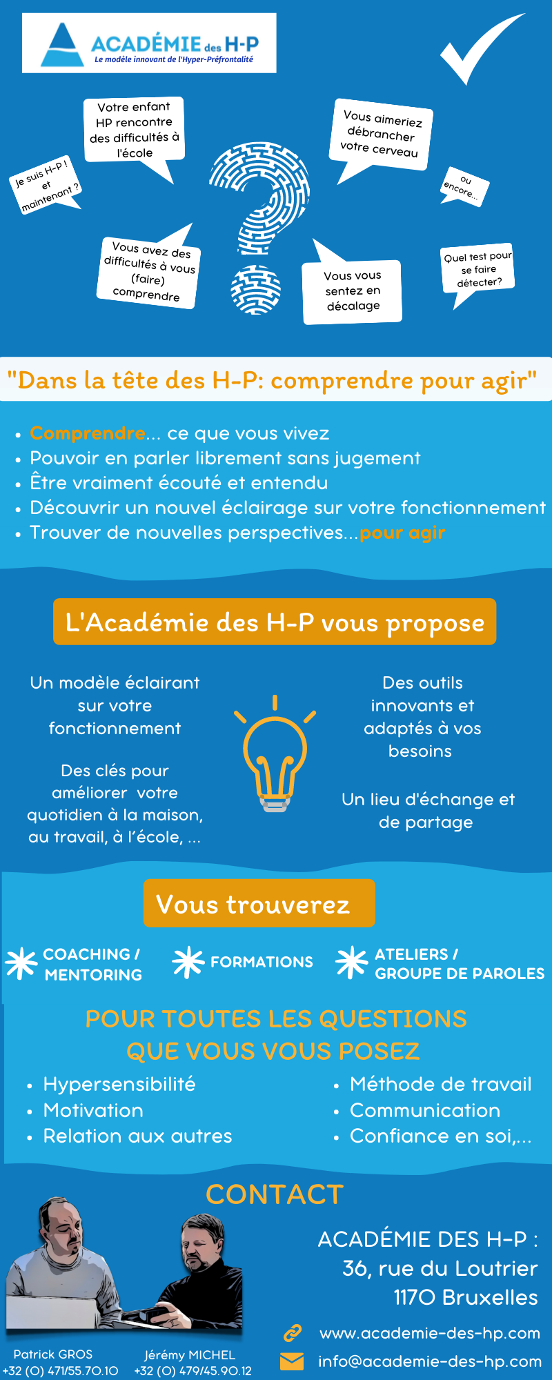 infographie Académie des HP